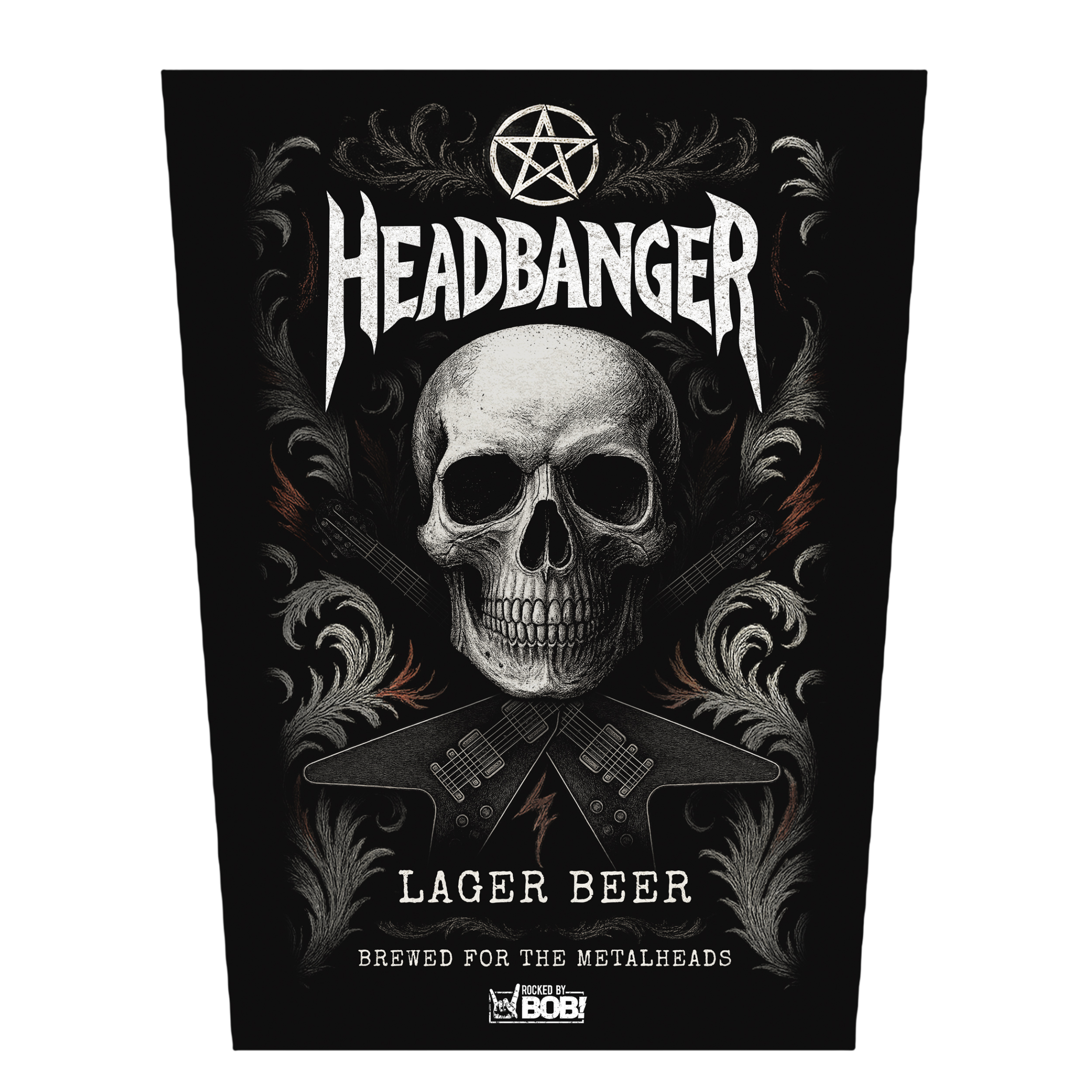 Headbanger Backpatch
