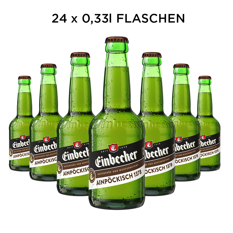 Ainpöckisch Bier 1378 (Box 24 x 0,33 l)