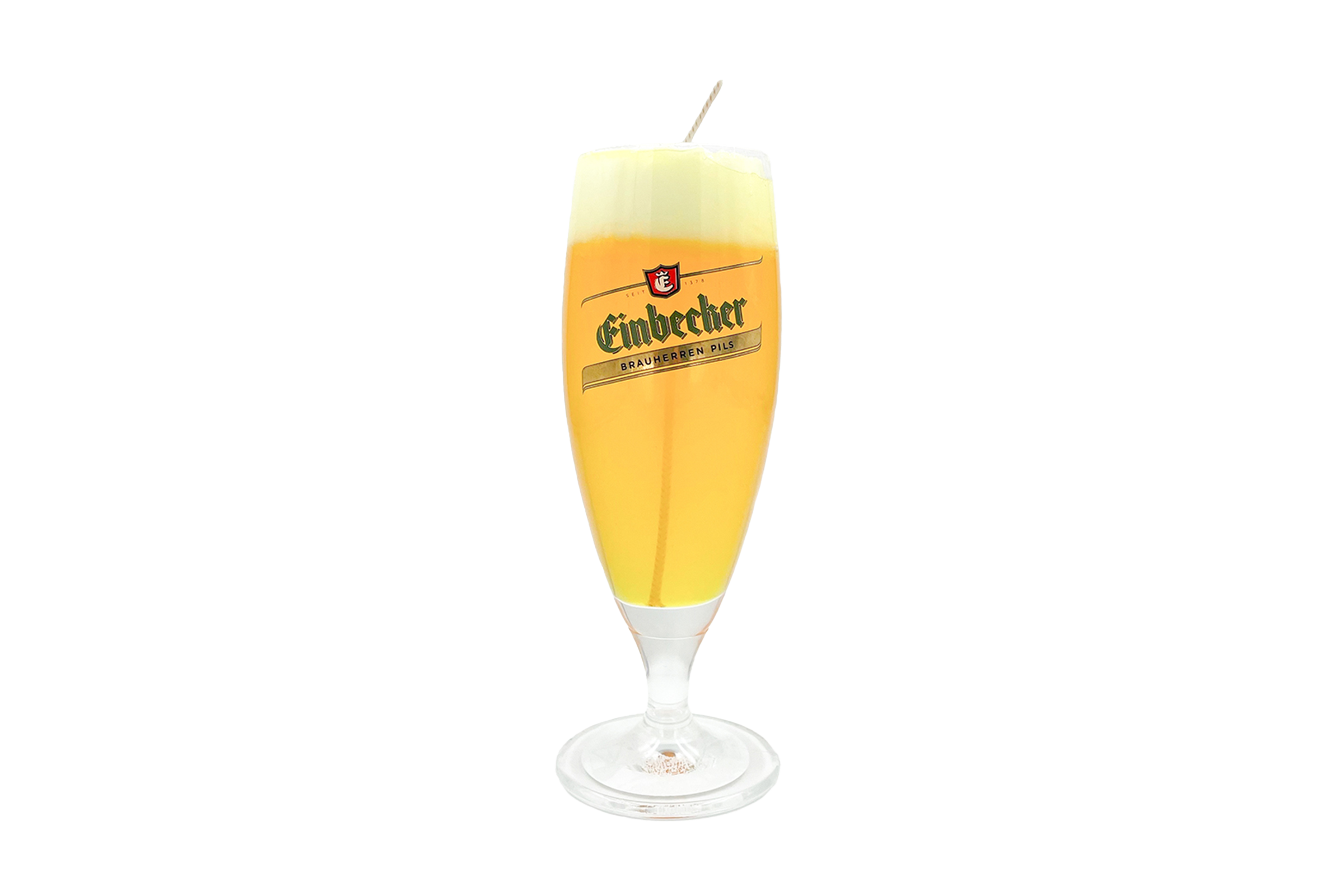 Kerze im Bierglas Kerze im Bierglas