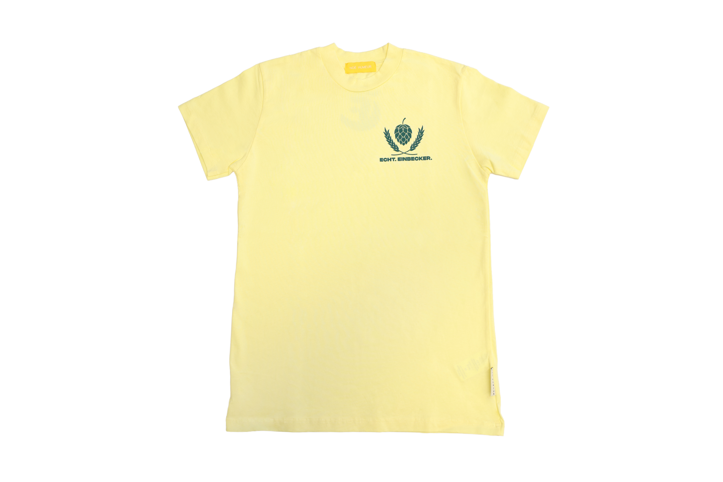 Damen T-Shirt "ECHT.EINBECKER" gelb